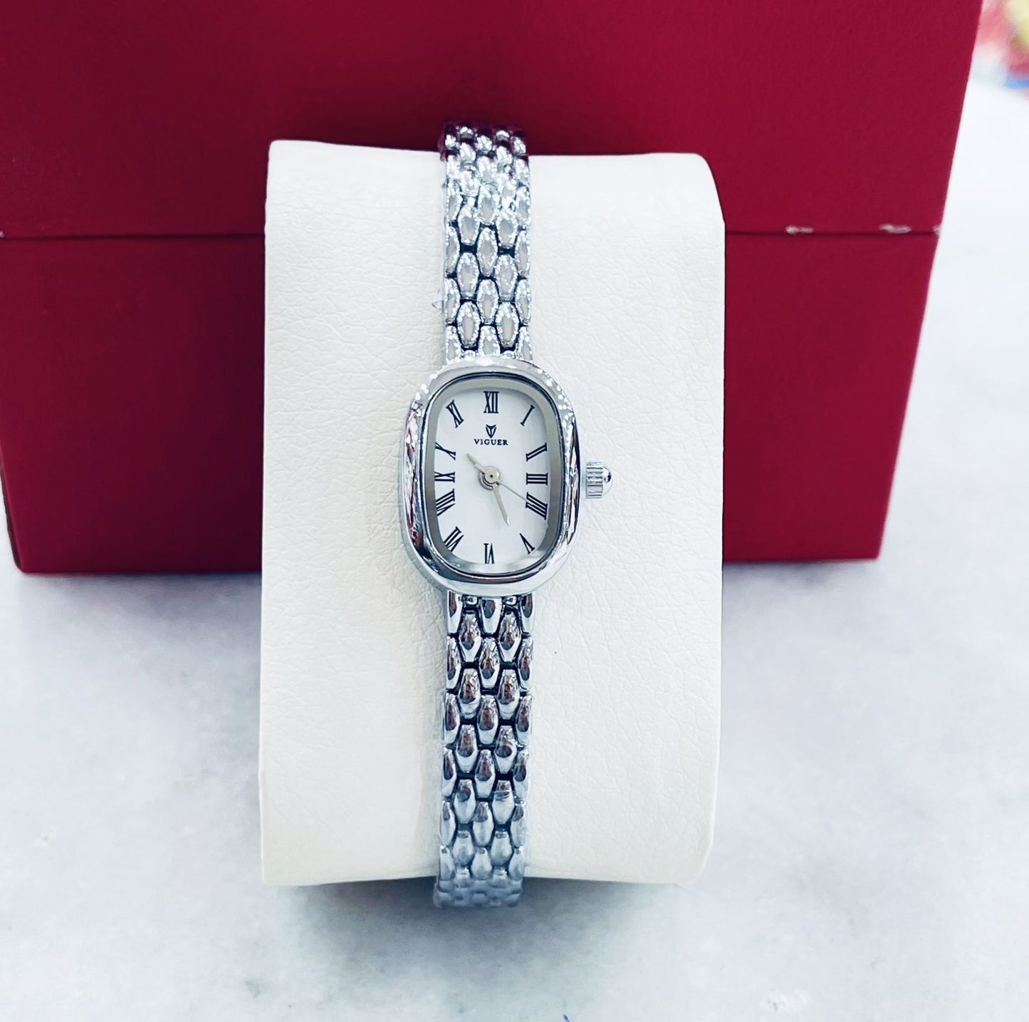 VIGUER Ladies' Luxury Slim Watch — Available in 4 Colors